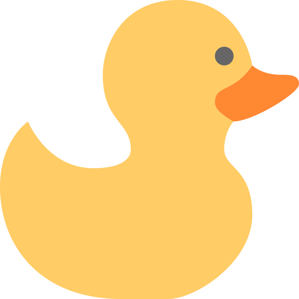 Rubber Duck Transparent Free PNG
