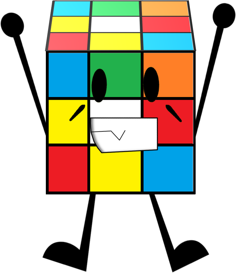 Rubik’s Cube Transparent Background