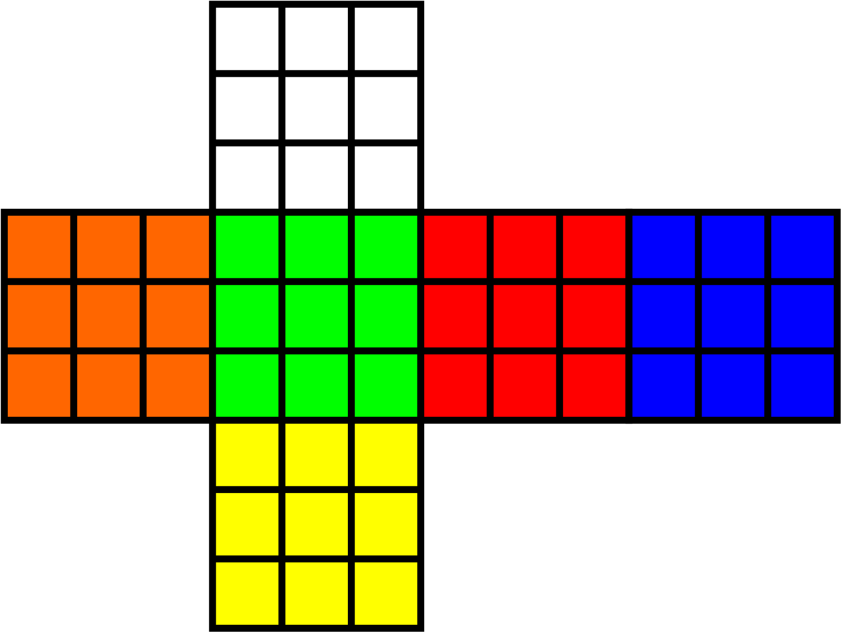 Rubik’s Cube Transparent Clip Art Image