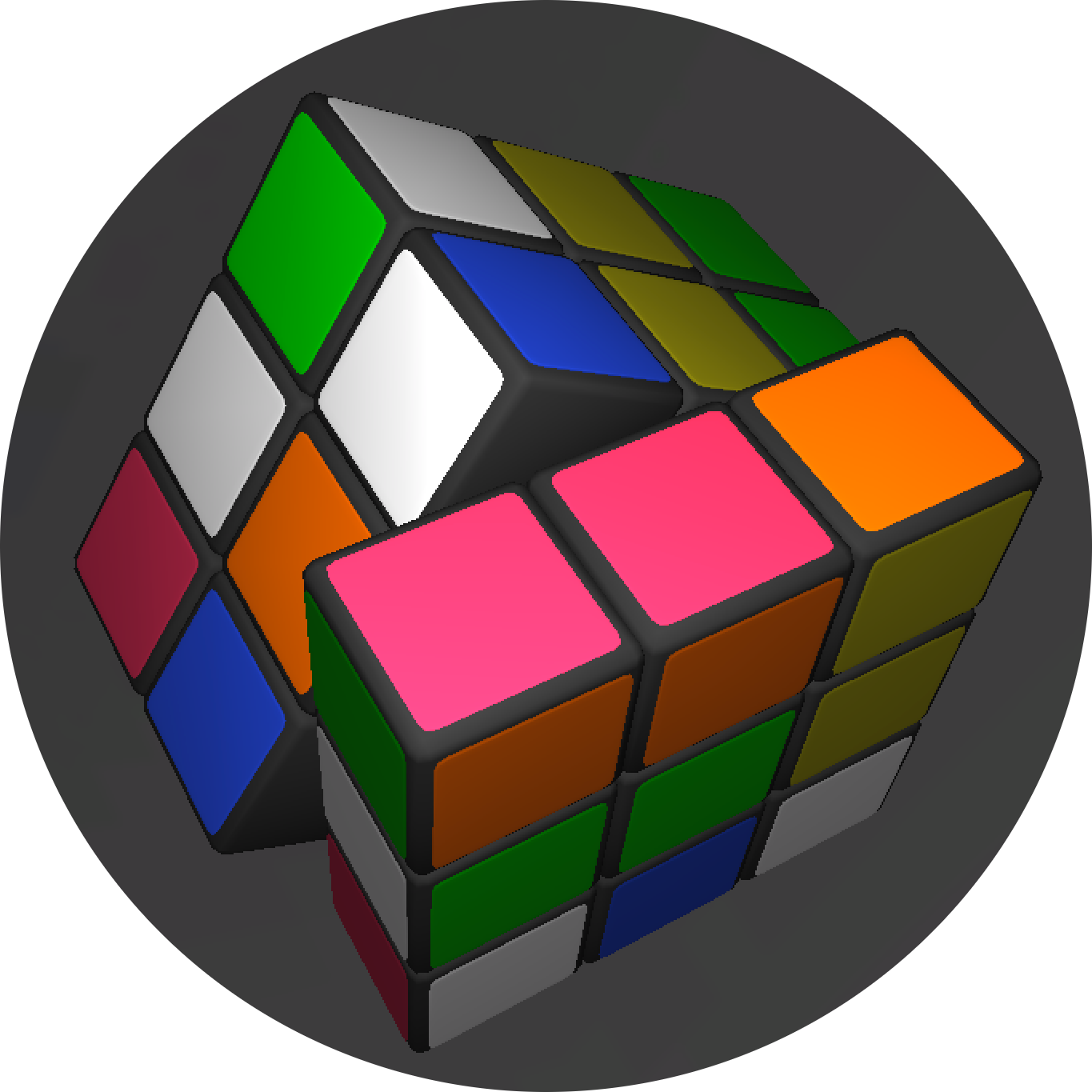 Rubik’s Cube Transparent File Clip Art
