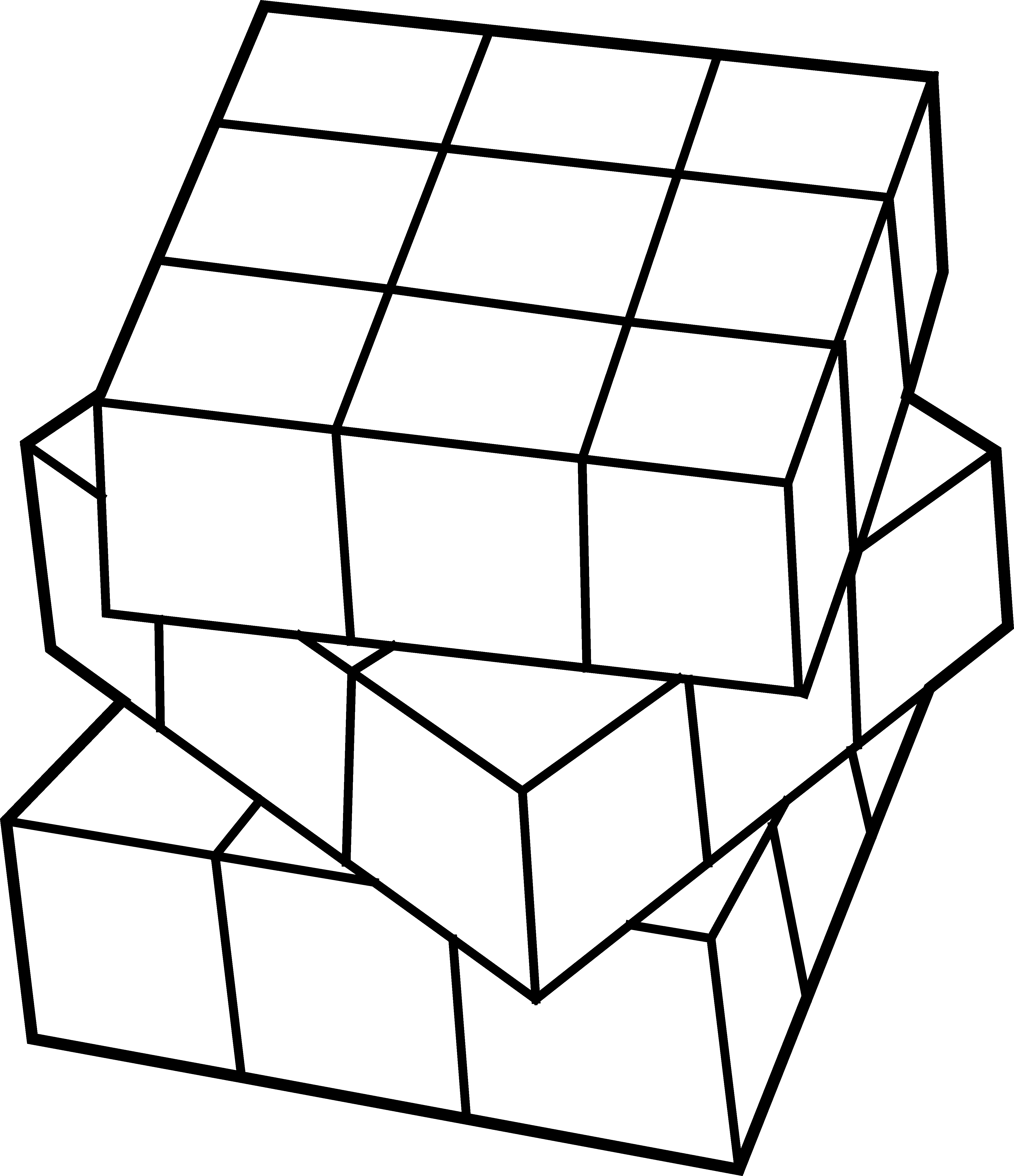 Rubik’s Cube Transparent Free PNG Clip Art