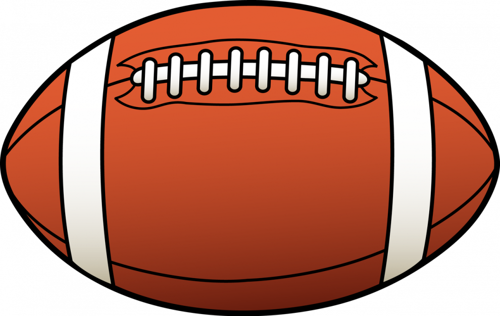 Rugby Ball Background PNG Image