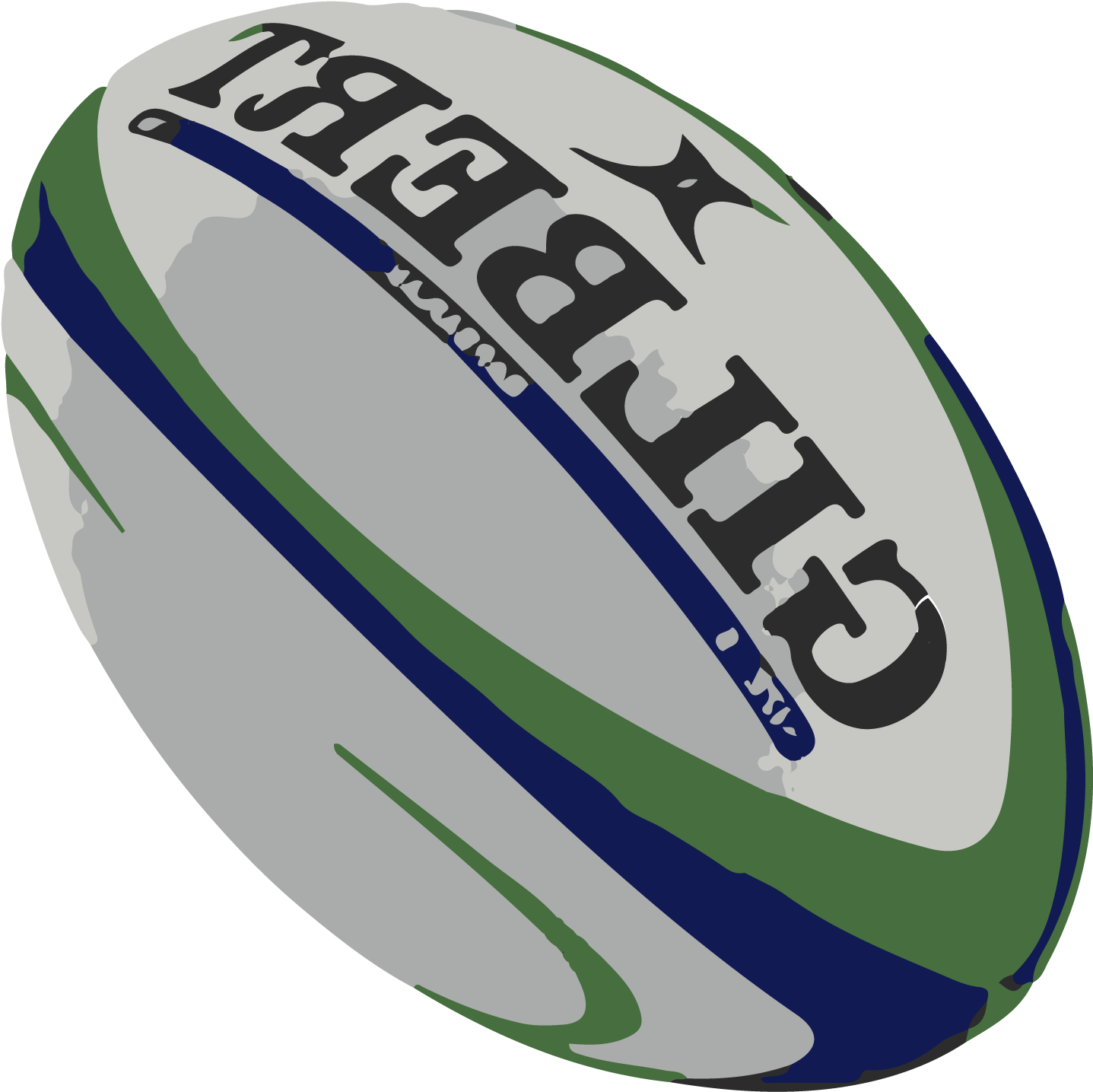 Rugby Ball No Background