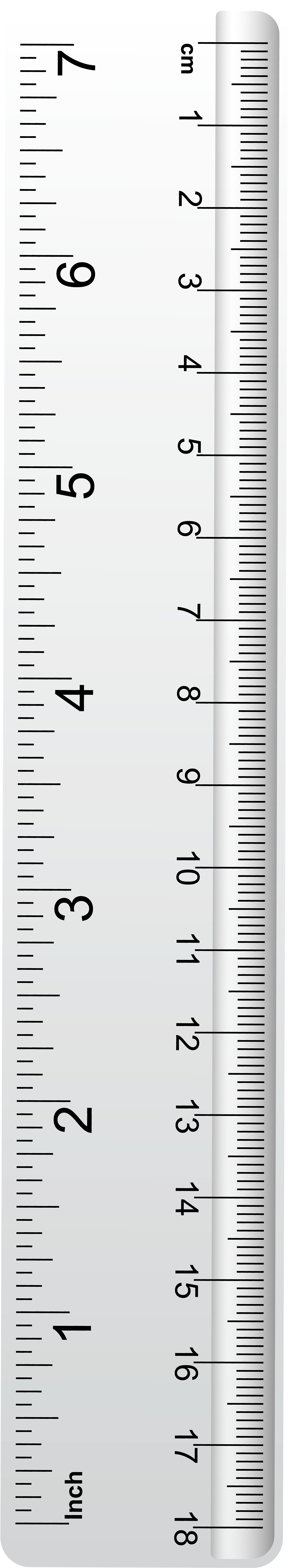 Ruler Transparent Clip Art Image