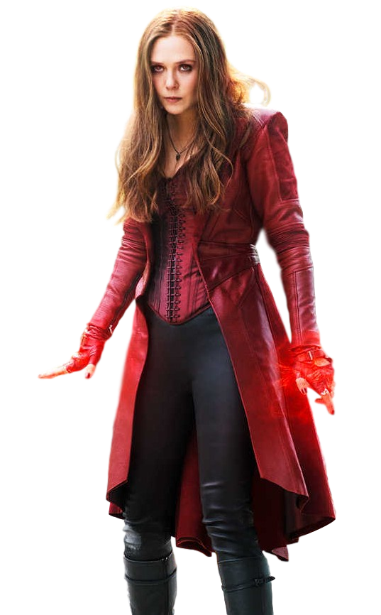 Scarlet Witch Background PNG Image