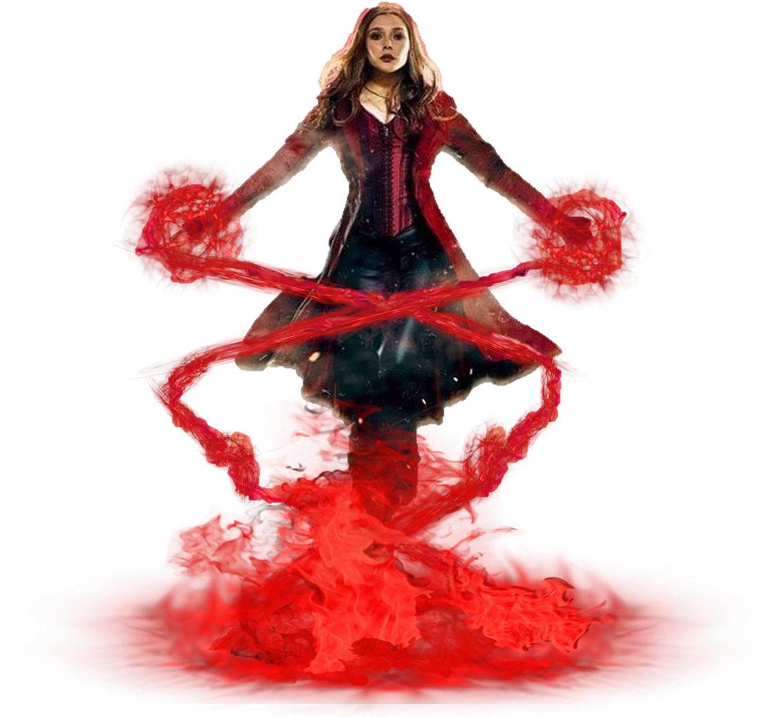 Scarlet Witch PNG Clipart Background