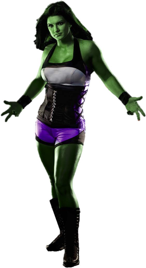 She Hulk Transparent Background