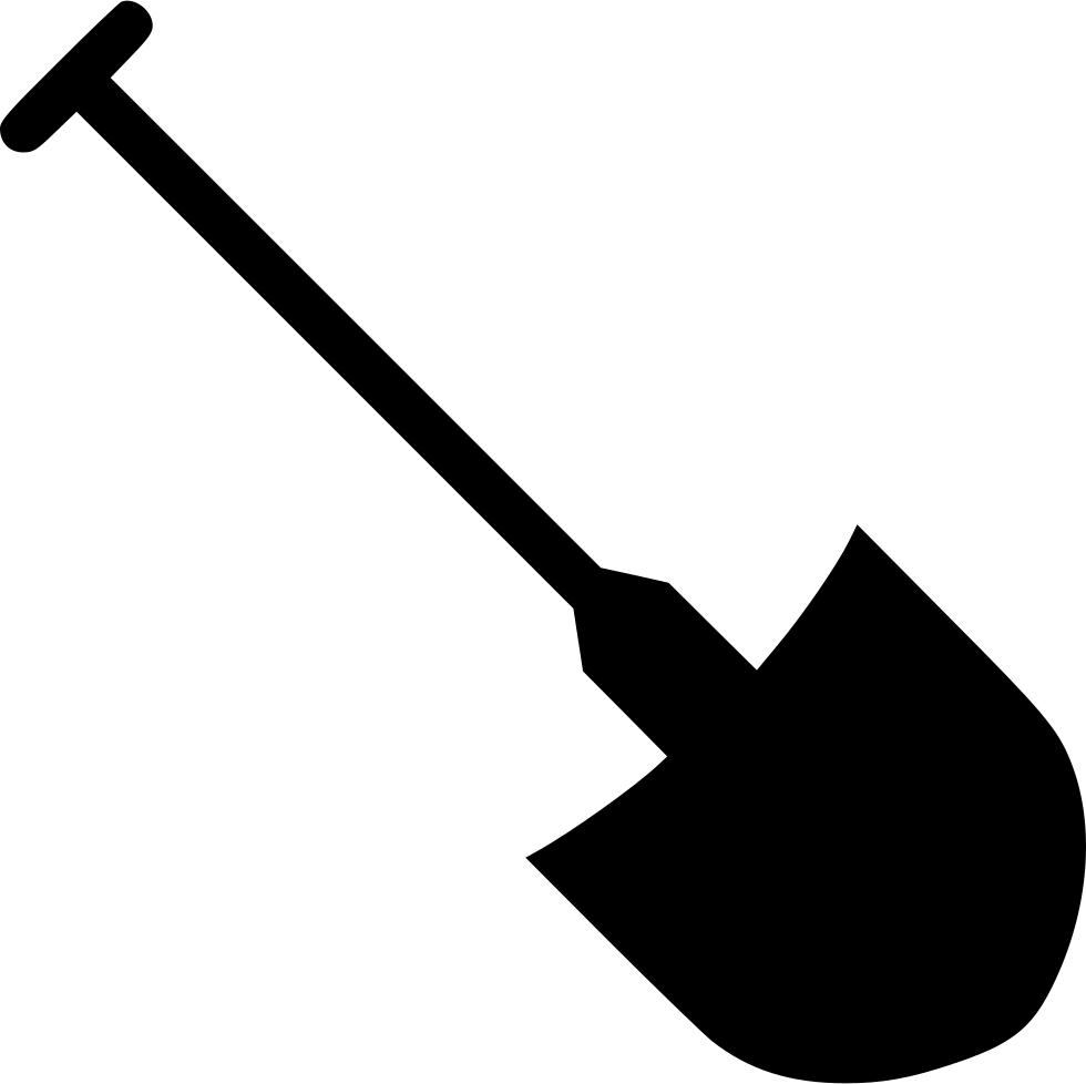 Shovel Background PNG Clip Art Image
