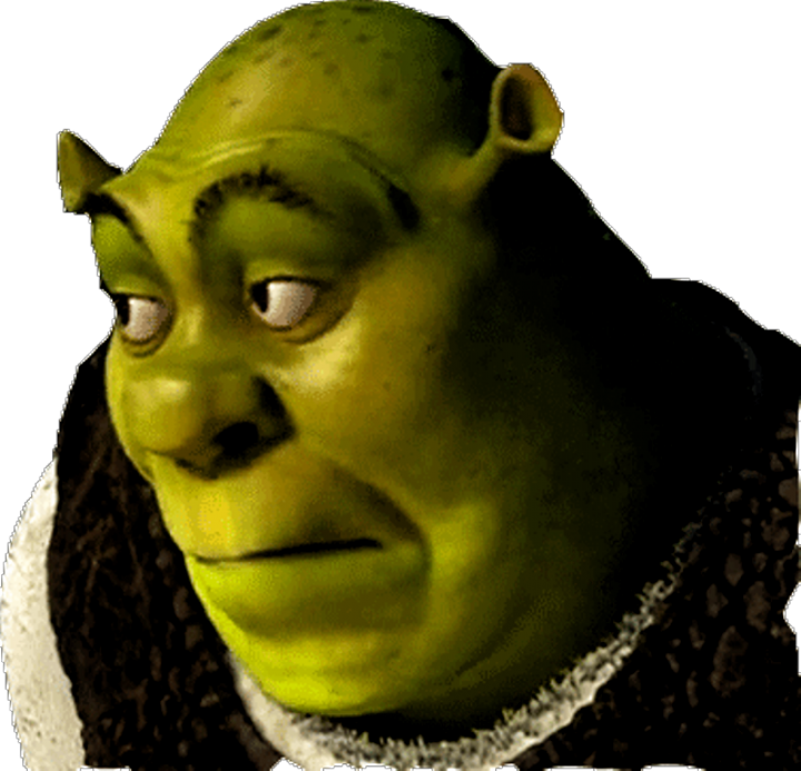 Shrek Meme No Background