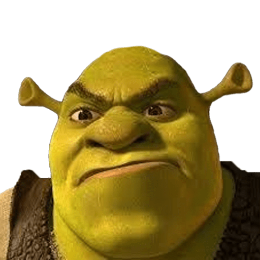 Shrek Meme PNG Pic Background
