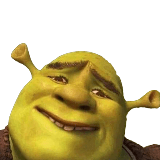 Shrek Meme Transparent File