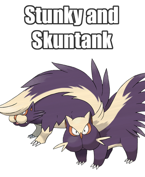 Skuntank Pokemon Transparent PNG