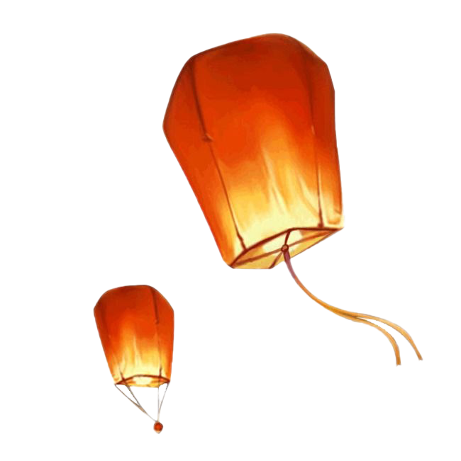 Sky Lantern PNG Pic Background