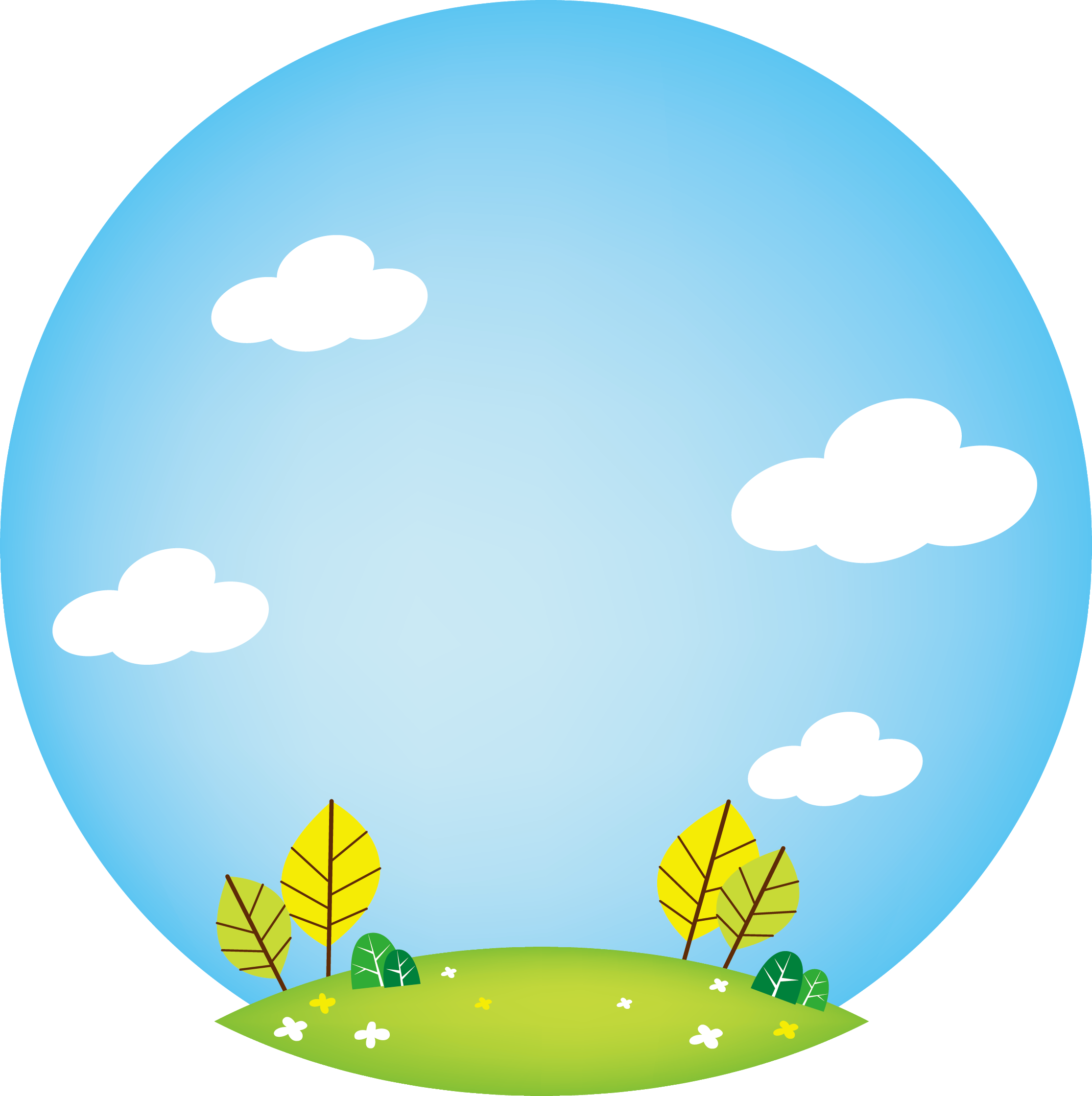 Sky Vector PNG HD Quality