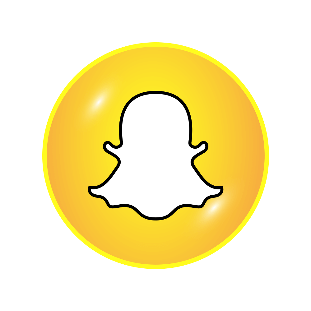 Snapchat Logo PNG Background Clip Art