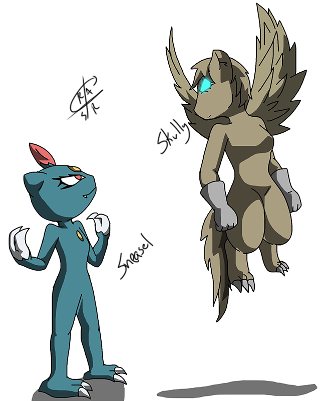 Sneasel Pokemon Background PNG