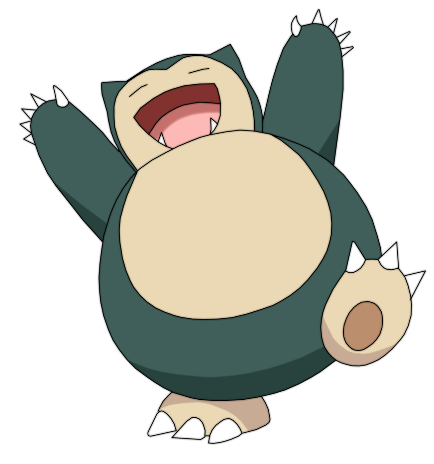 Snorlax Pokemon PNG Images HD