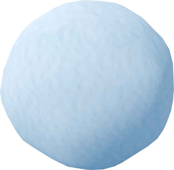 Snowball PNG Background Clip Art