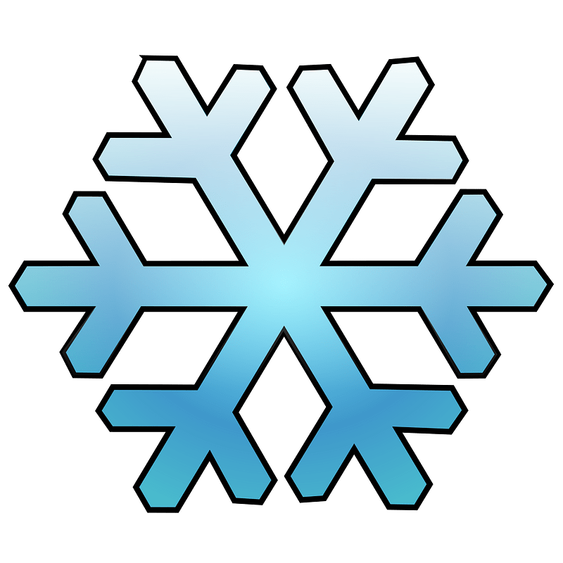 Snowflake Clipart PNG Photo Image