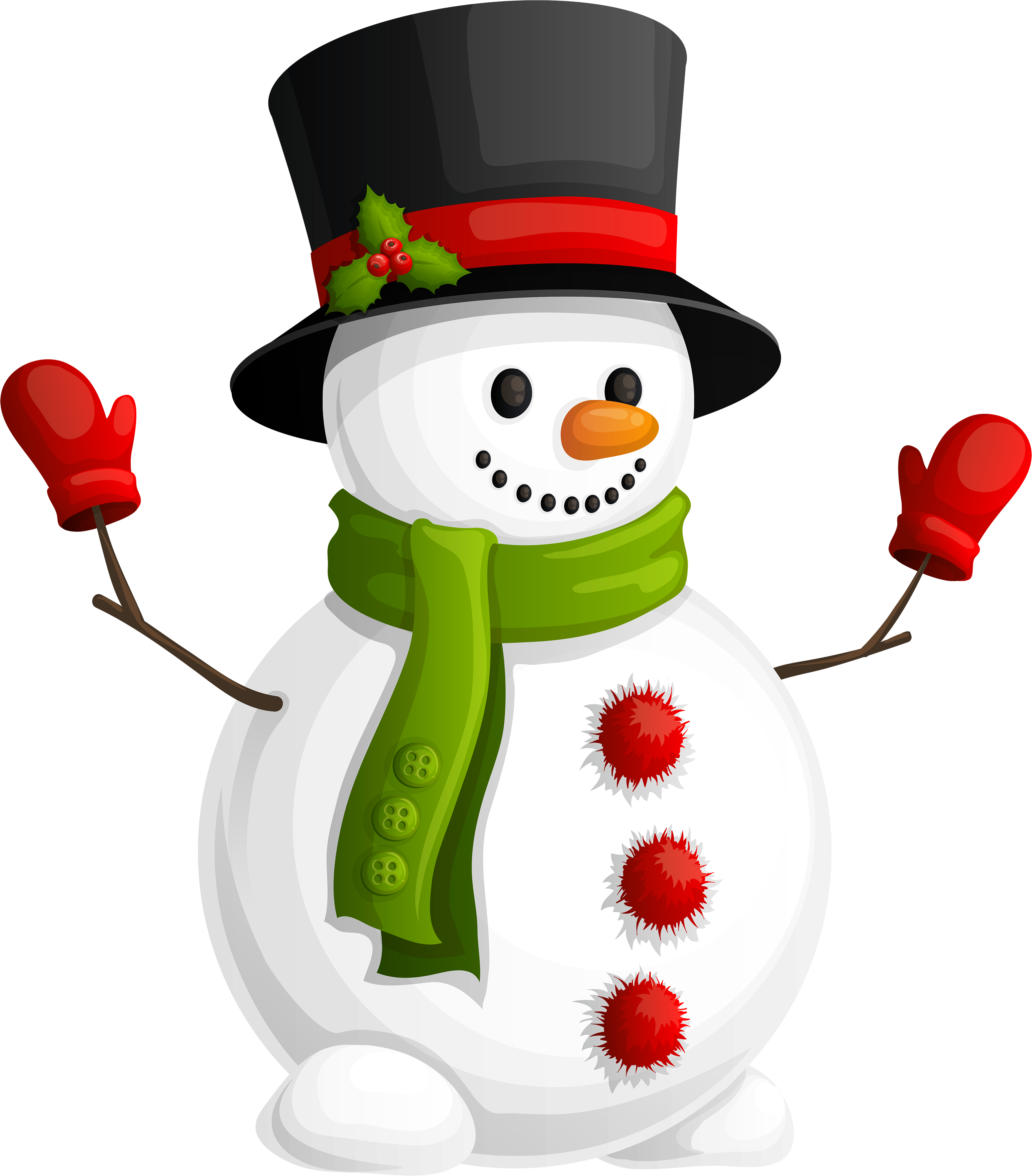 Snowman Download Free PNG Clip Art