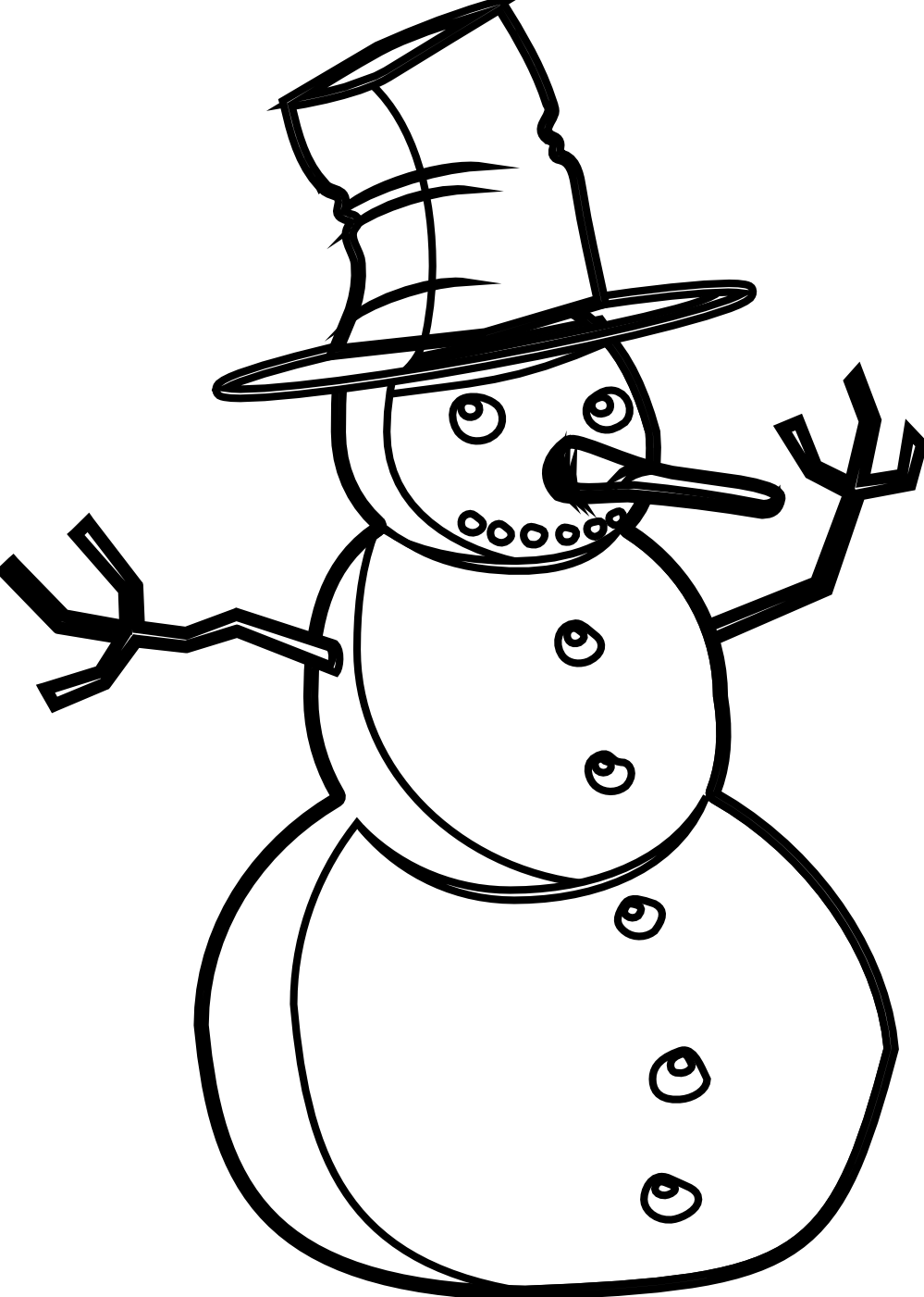 Snowman PNG Photo Clip Art Image