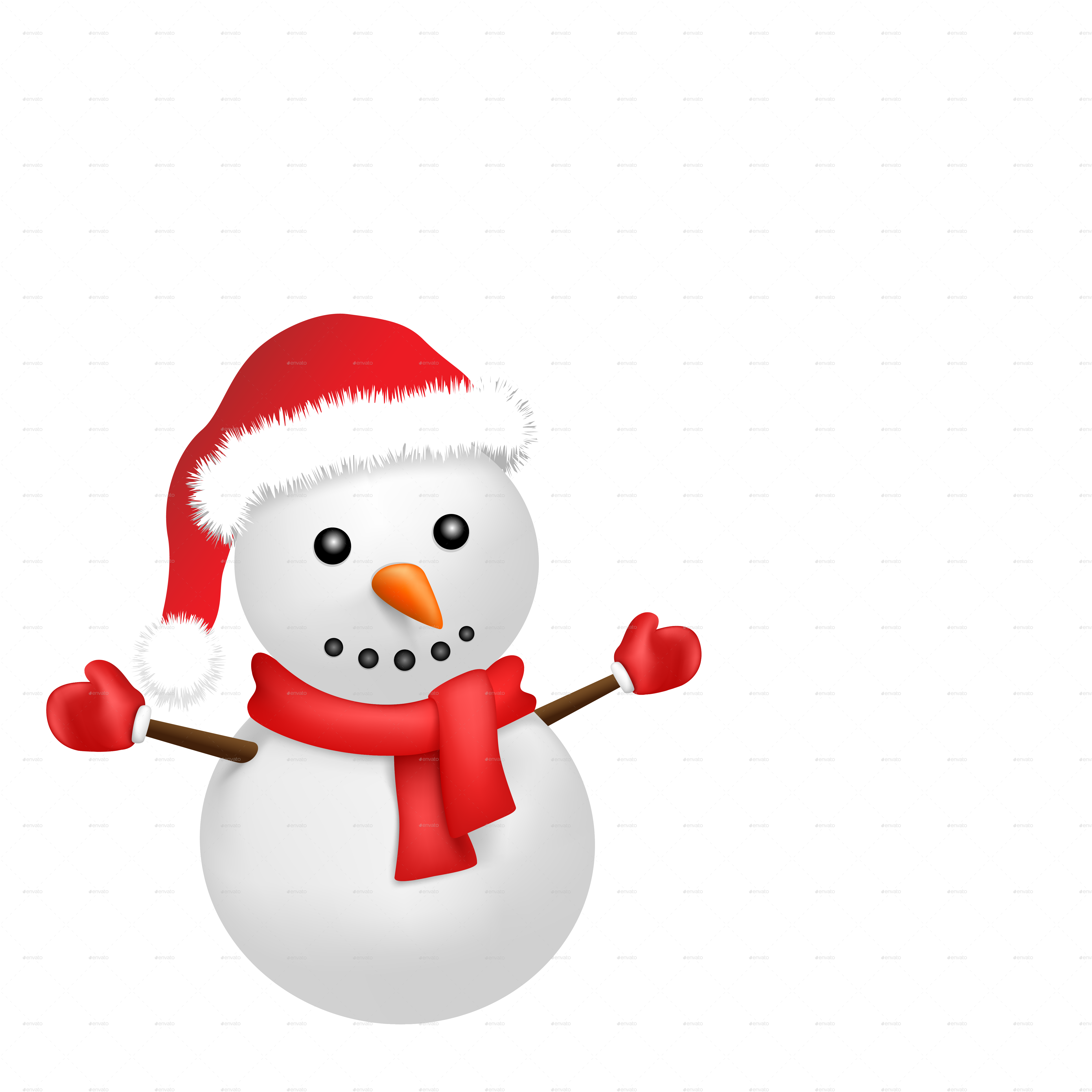 Snowman PNG Pic Background