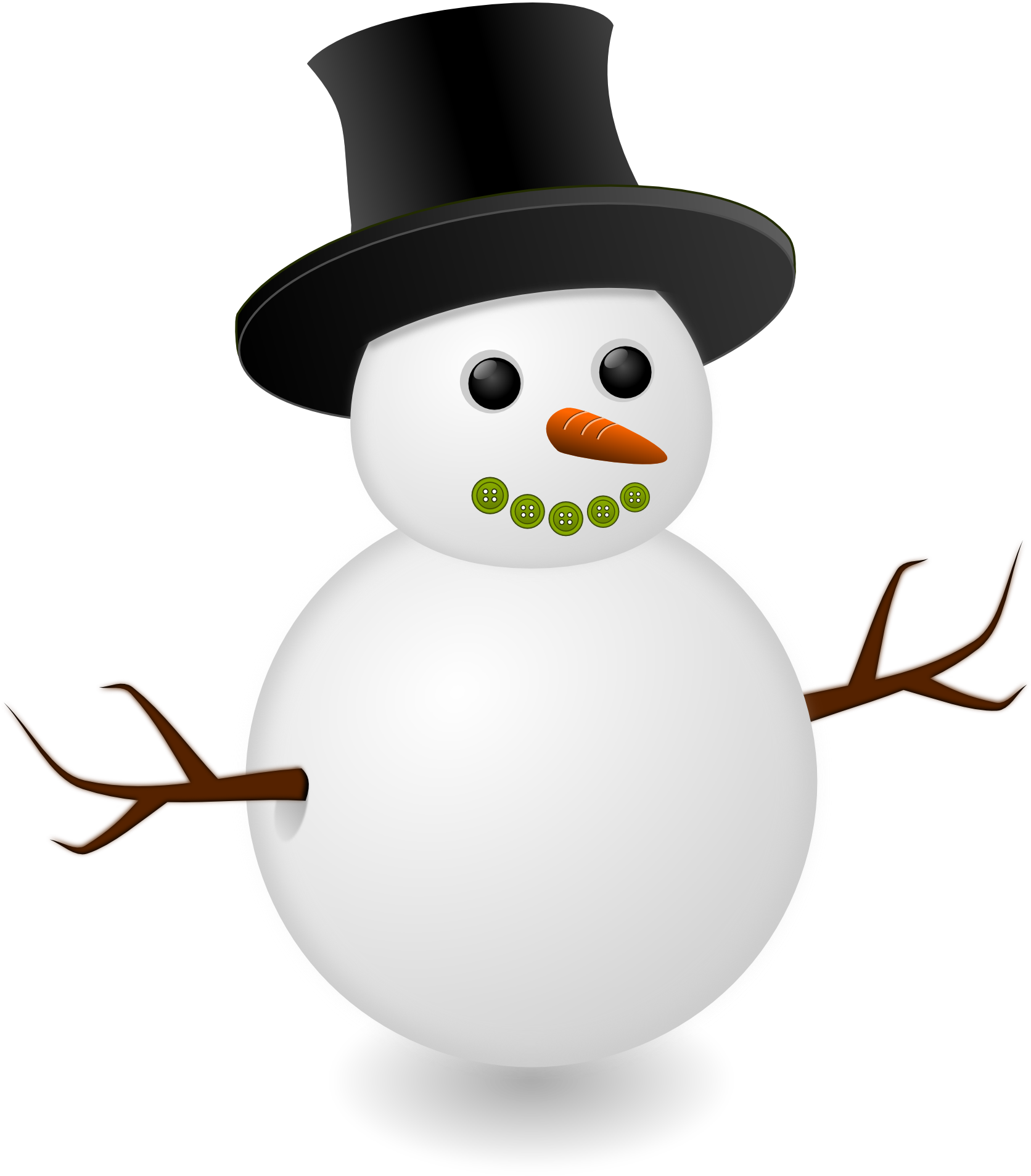 Snowman PNG Pic Clip Art Background