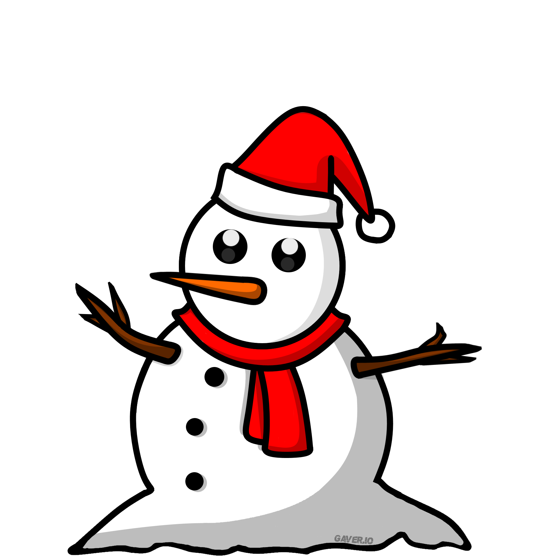 Snowman Transparent Clip Art Background