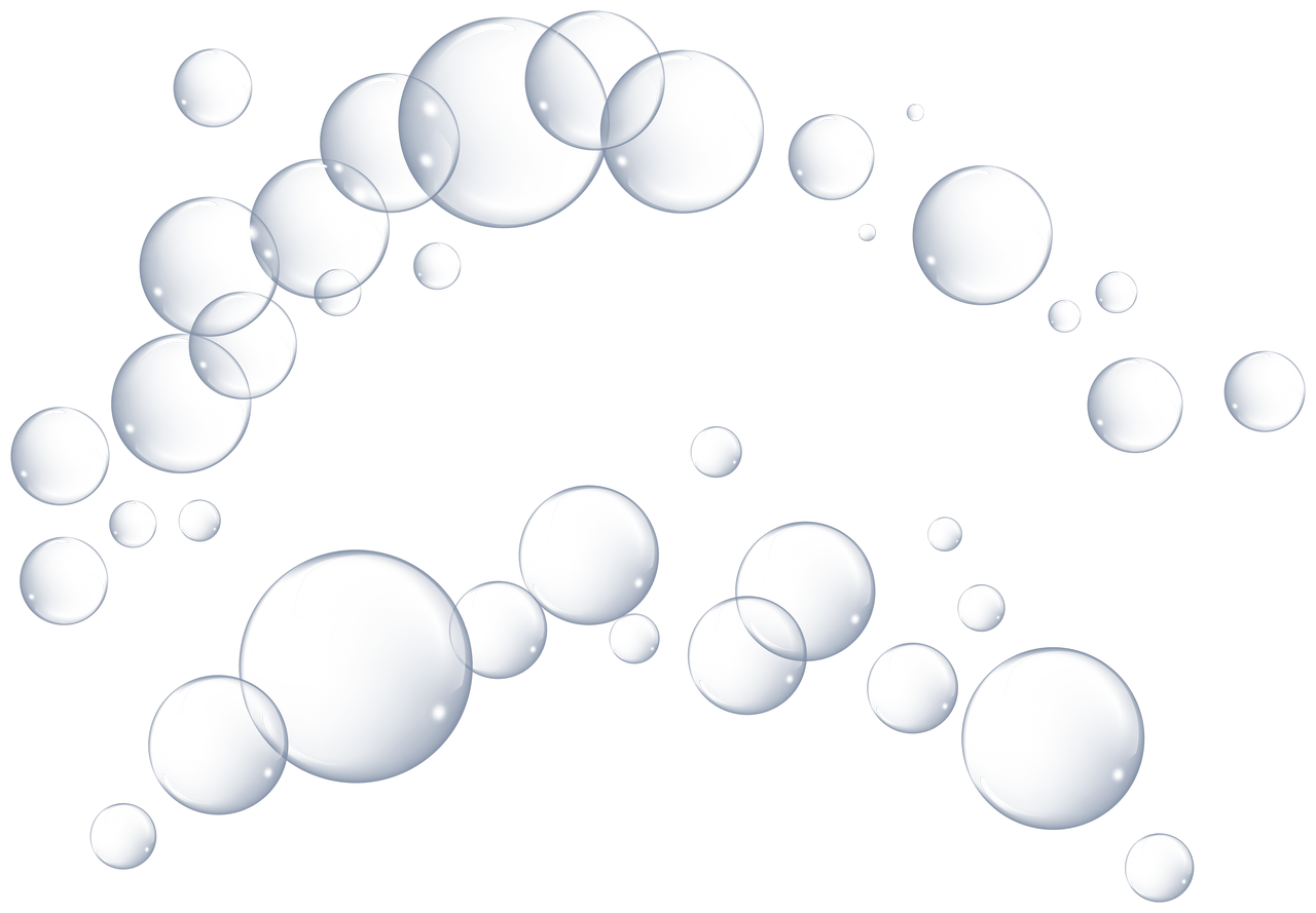 Soap Bubbles PNG Photo Clip Art Image
