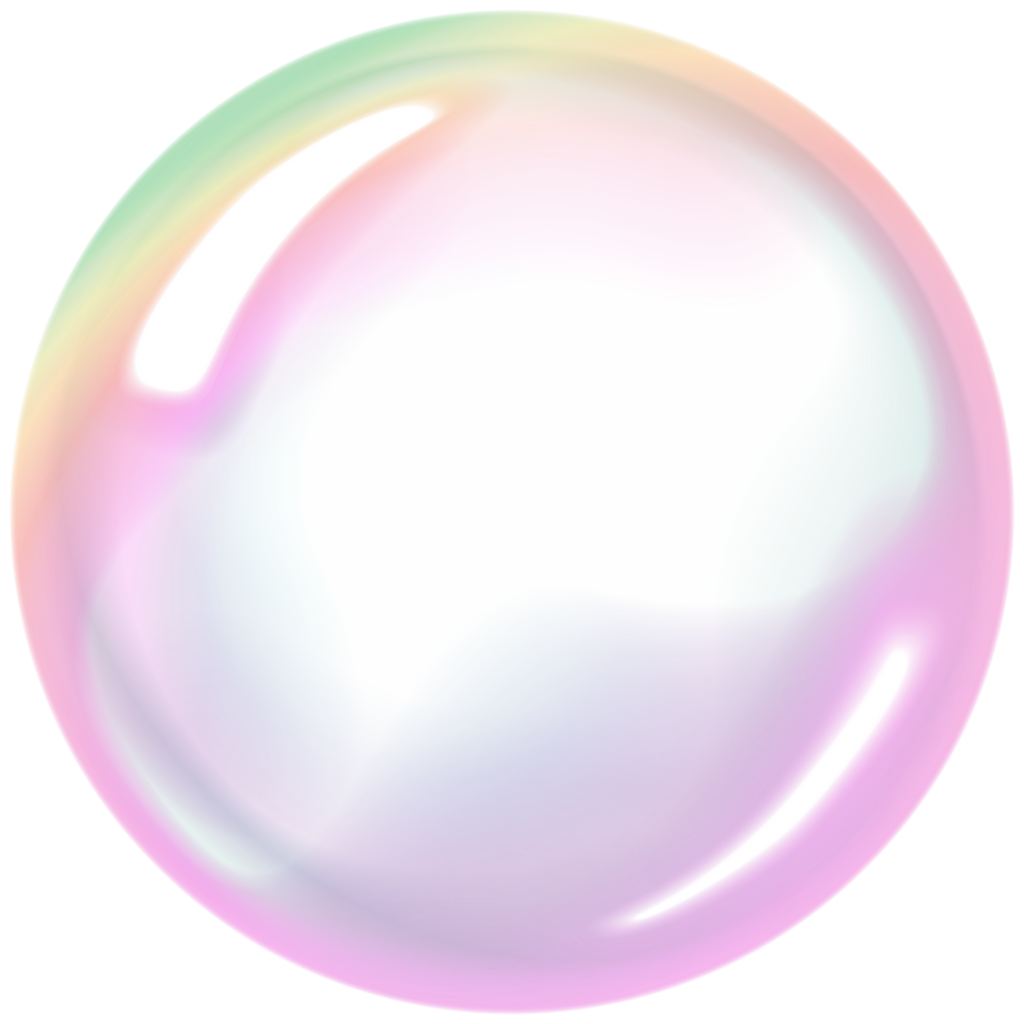 Soap Bubbles Transparent Clip Art Image