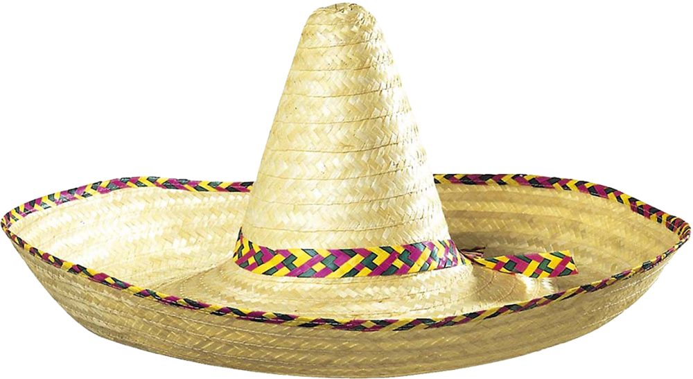 Sombrero Hat Transparent Clip Art PNG
