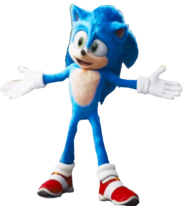 Sonic The Hedgehog Movie 2020 Free PNG