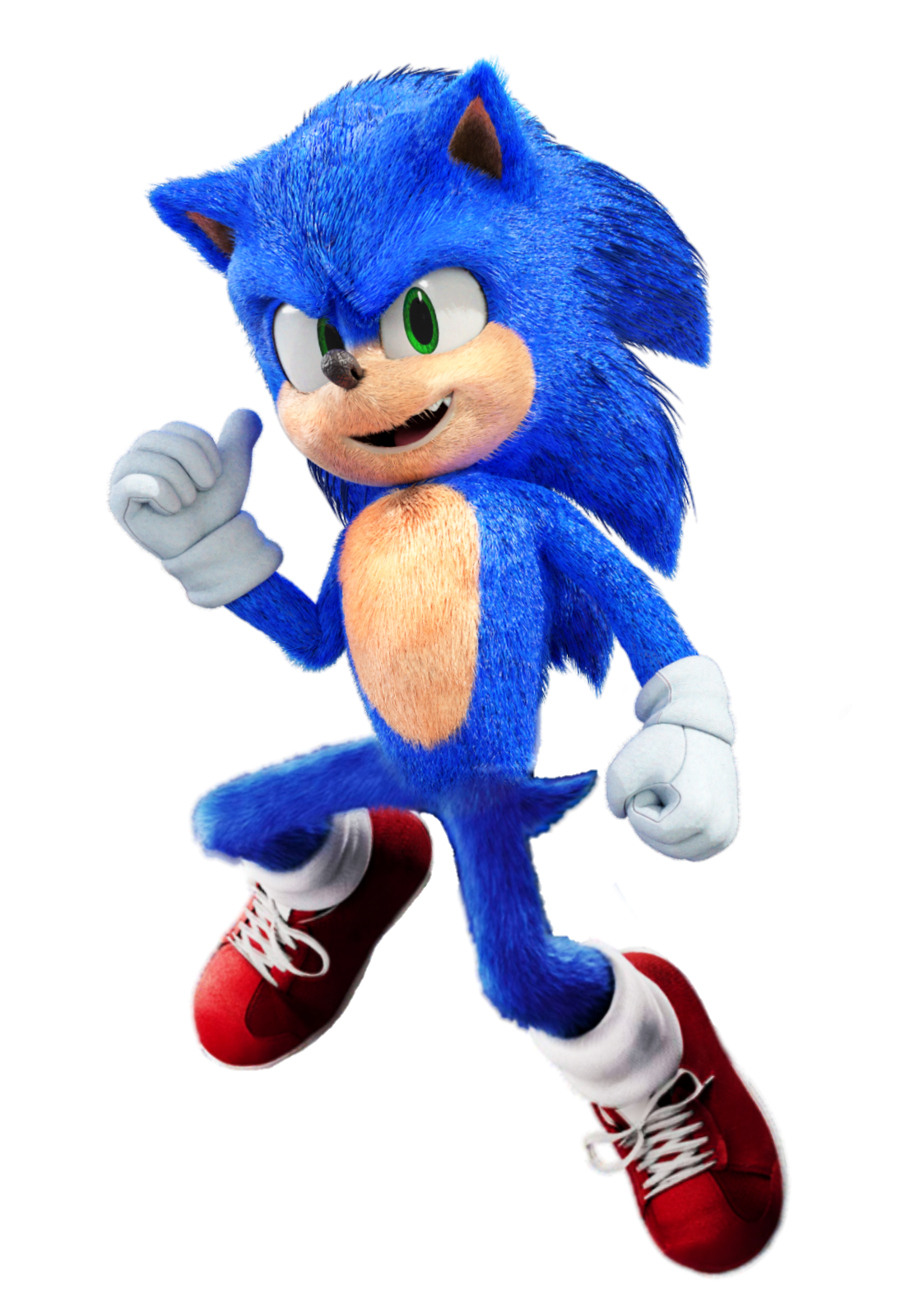 Sonic The Hedgehog Movie 2020 No Background