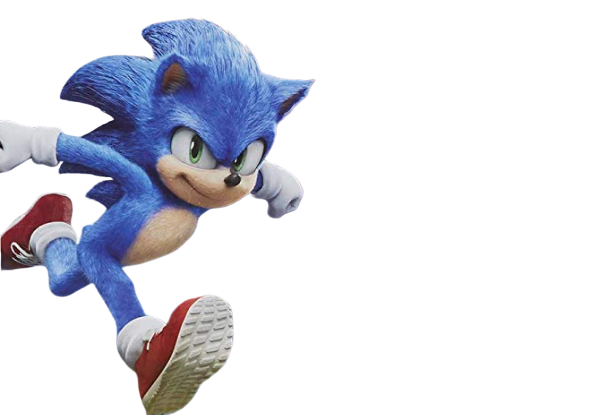 Sonic The Hedgehog Movie 2020 PNG Background