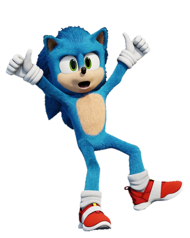 Sonic The Hedgehog Movie 2020 Transparent Free PNG