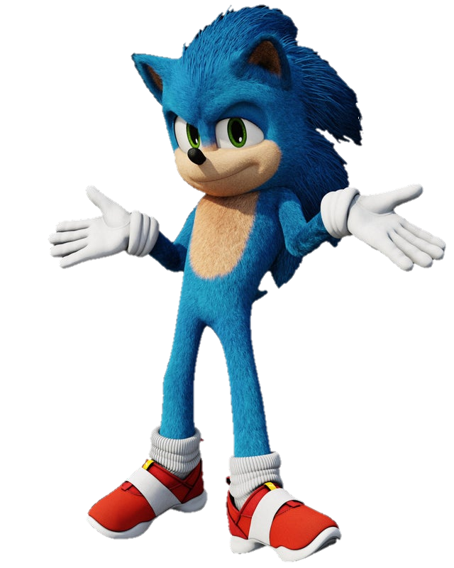 Sonic The Hedgehog Movie 2020 Transparent Image