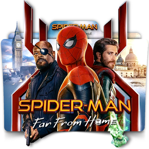 Spider Man Far From Home PNG Background