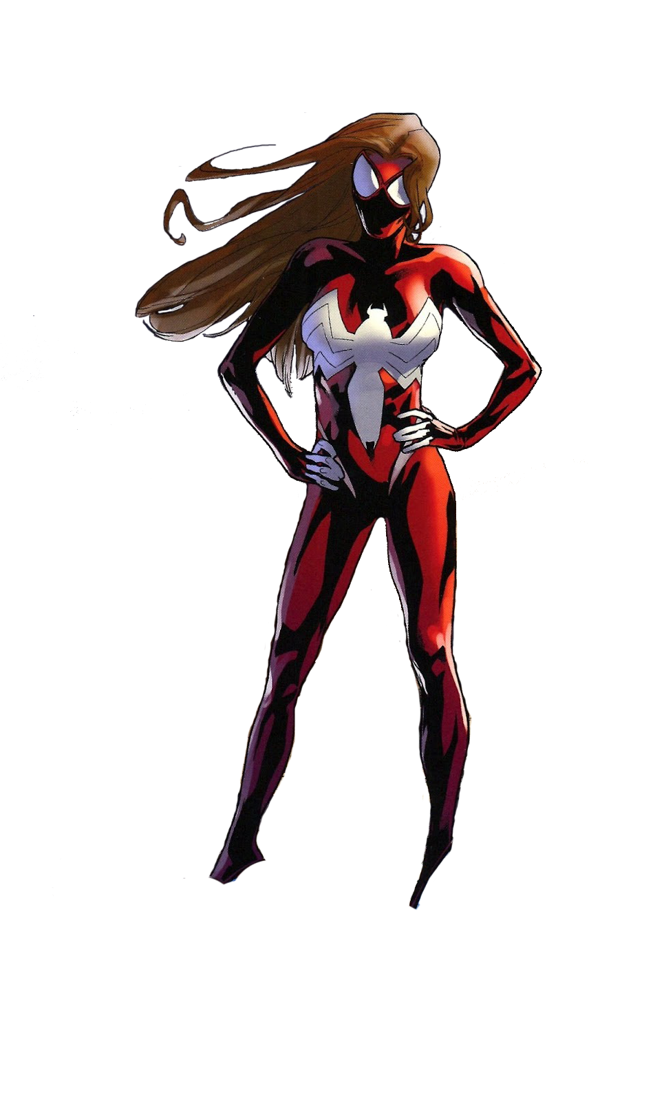 Spider Woman Background PNG Image