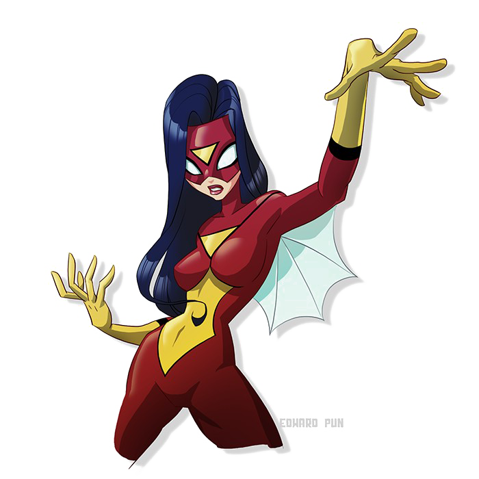 Spider Woman Free PNG