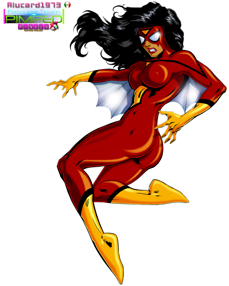 Spider Woman PNG Free File Download