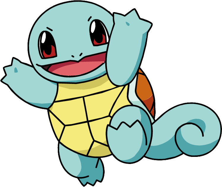 Squirtle Pokemon PNG Clipart Background