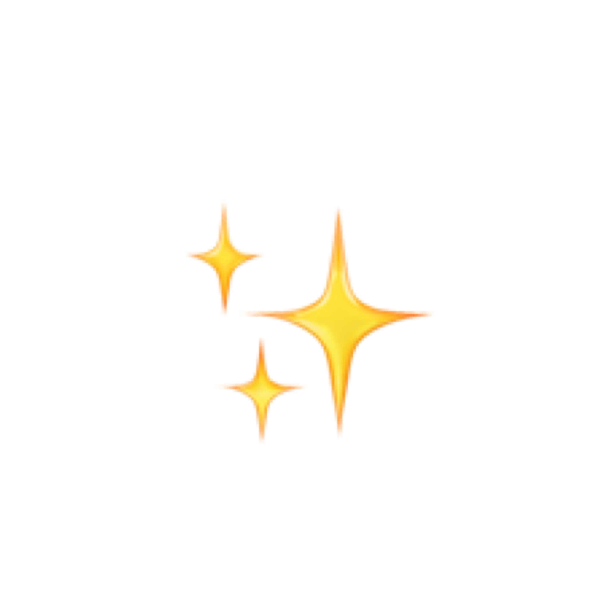 Star Emojis PNG Background
