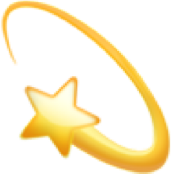 Star Emojis PNG Free File Download