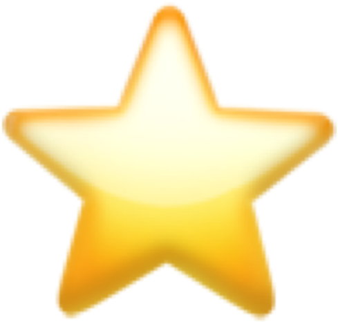 Star Emojis PNG Photo Image