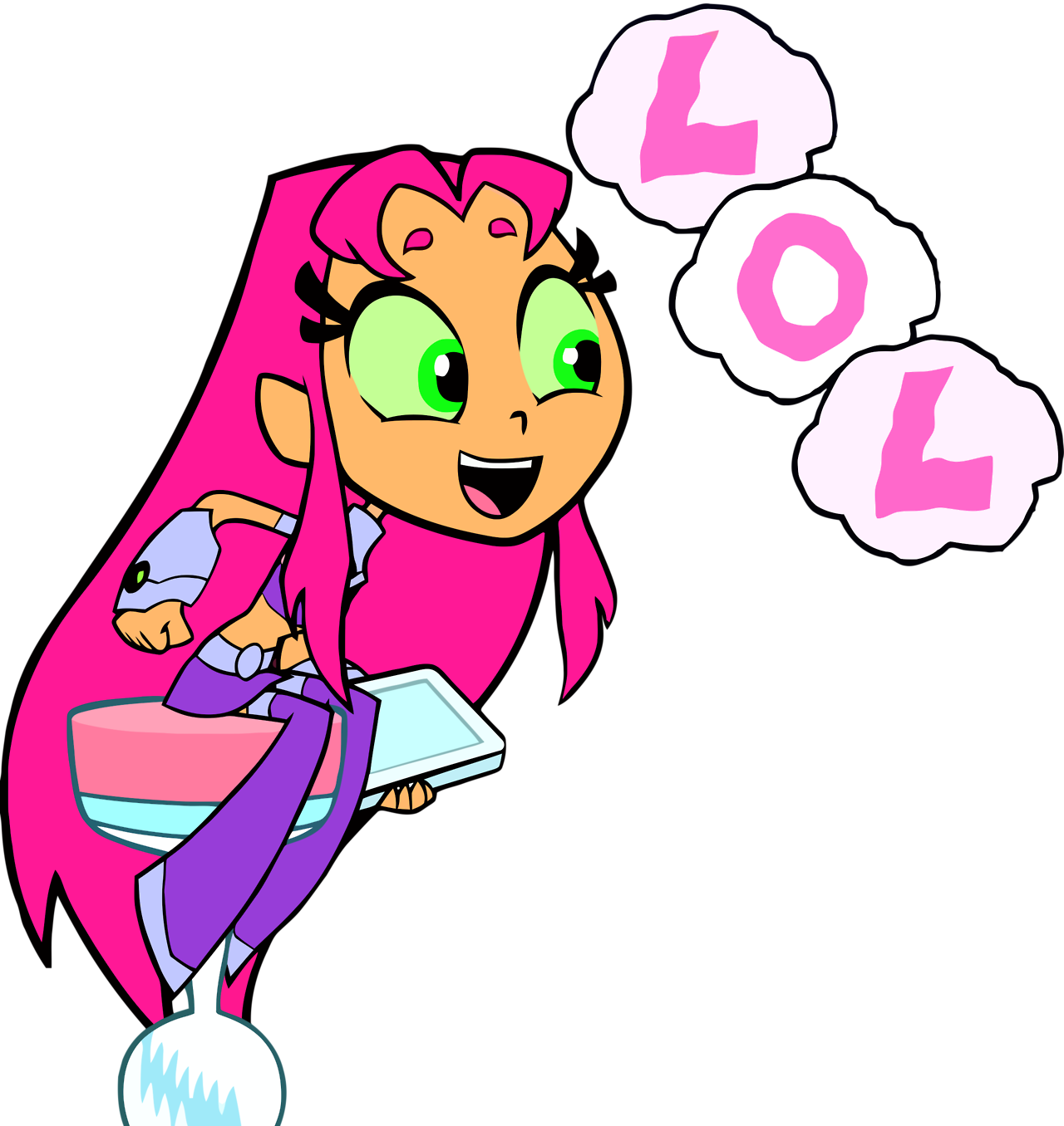Starfire PNG Background