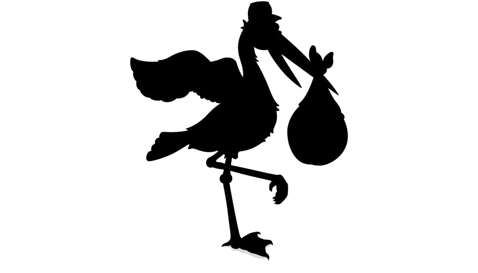 Stork No Background Clip Art