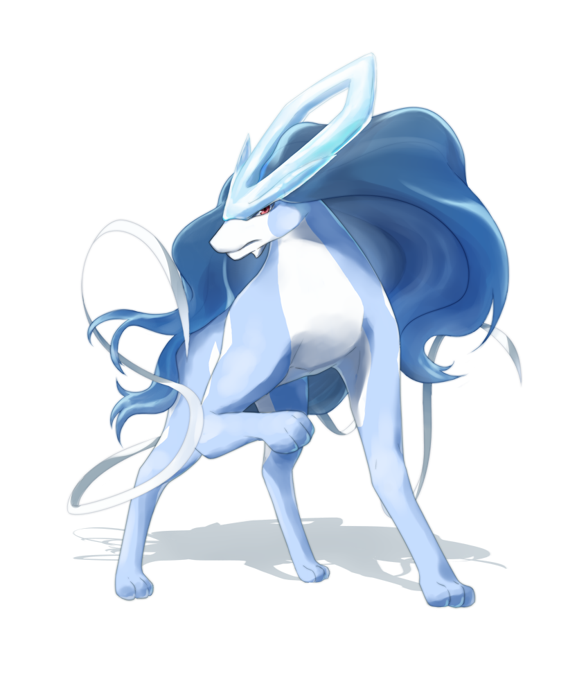 Suicune Pokemon Background PNG Clip Art