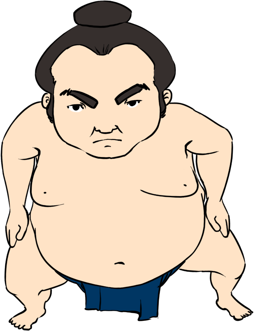 Sumo PNG Pic Clip Art Background