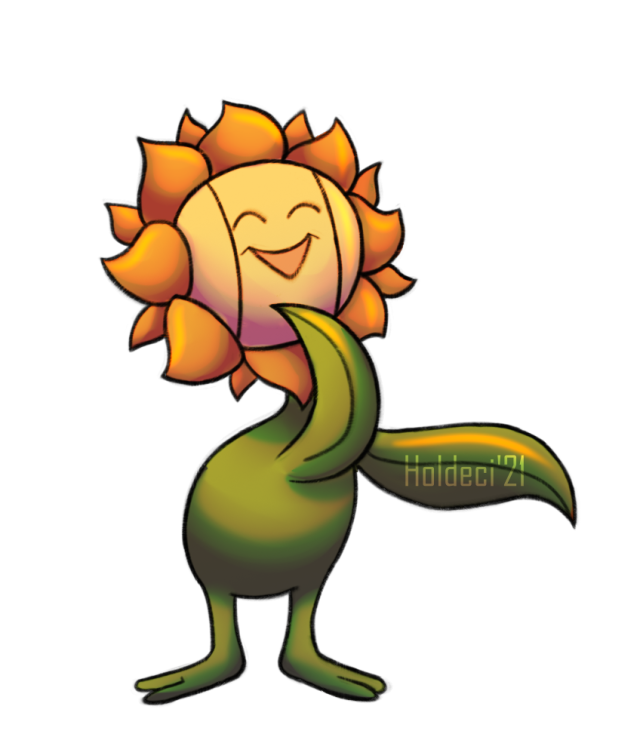 Sunflora Pokemon PNG Clipart Background
