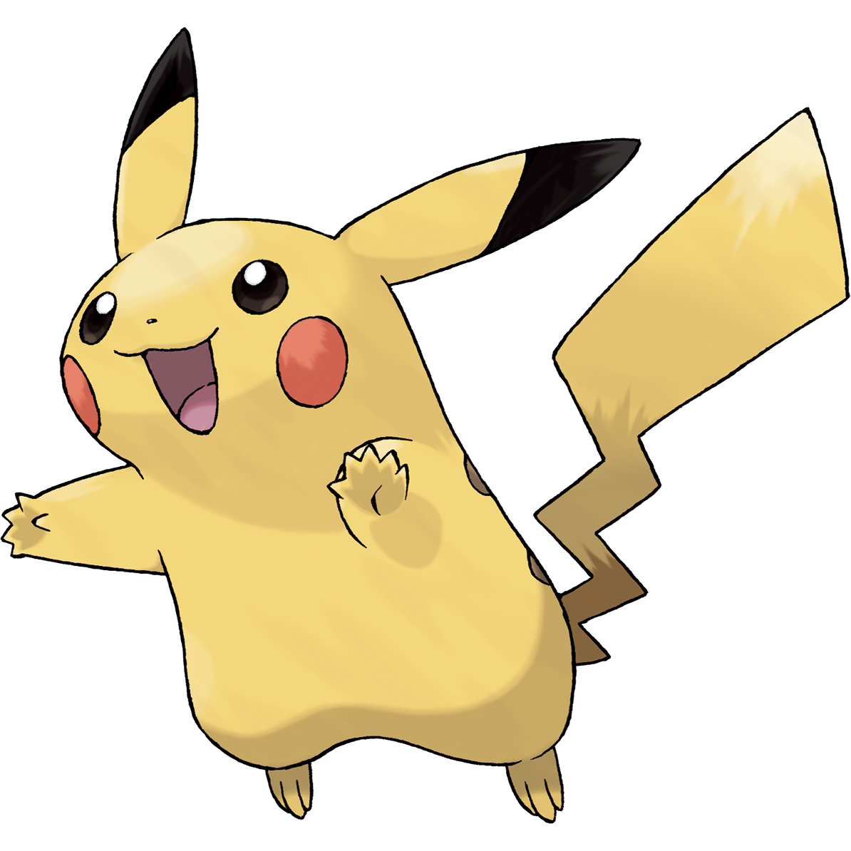 Surprised Pikachu PNG Clipart Background